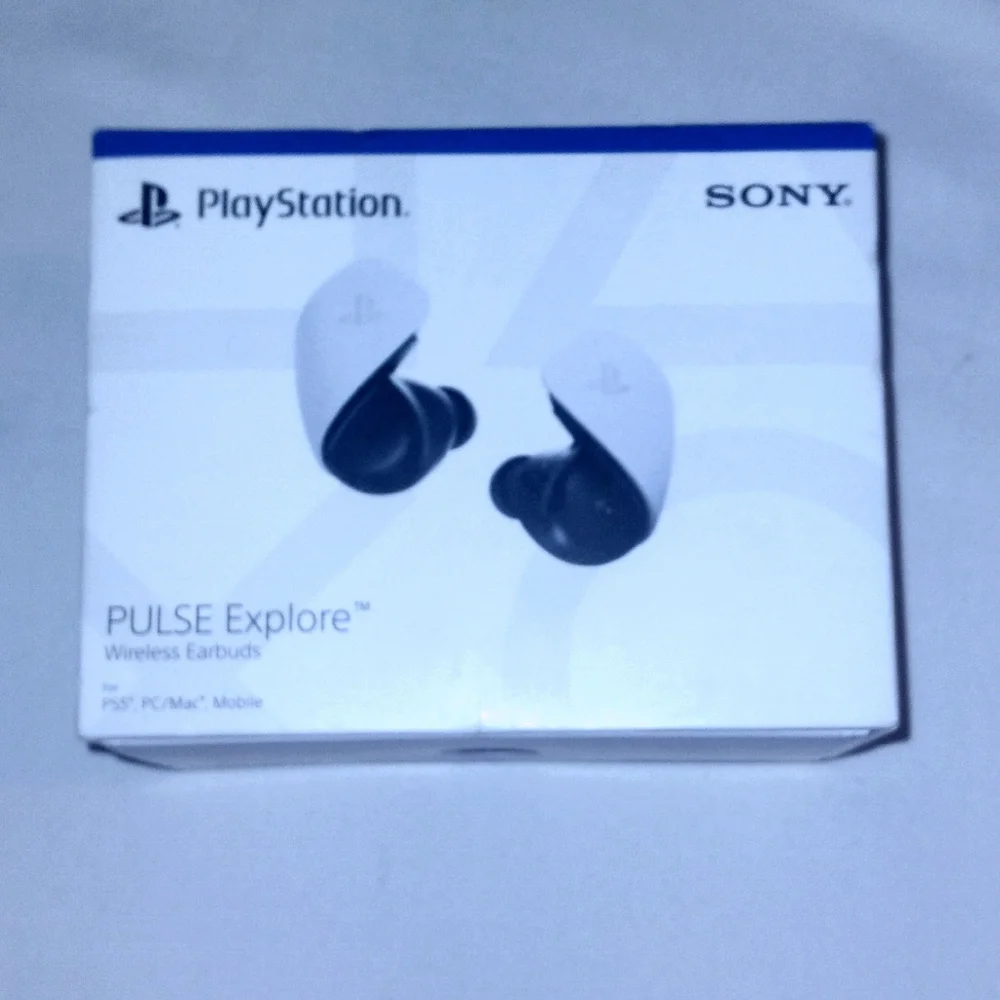 PlayStation Wireless Gaming Earbuds in Black and White